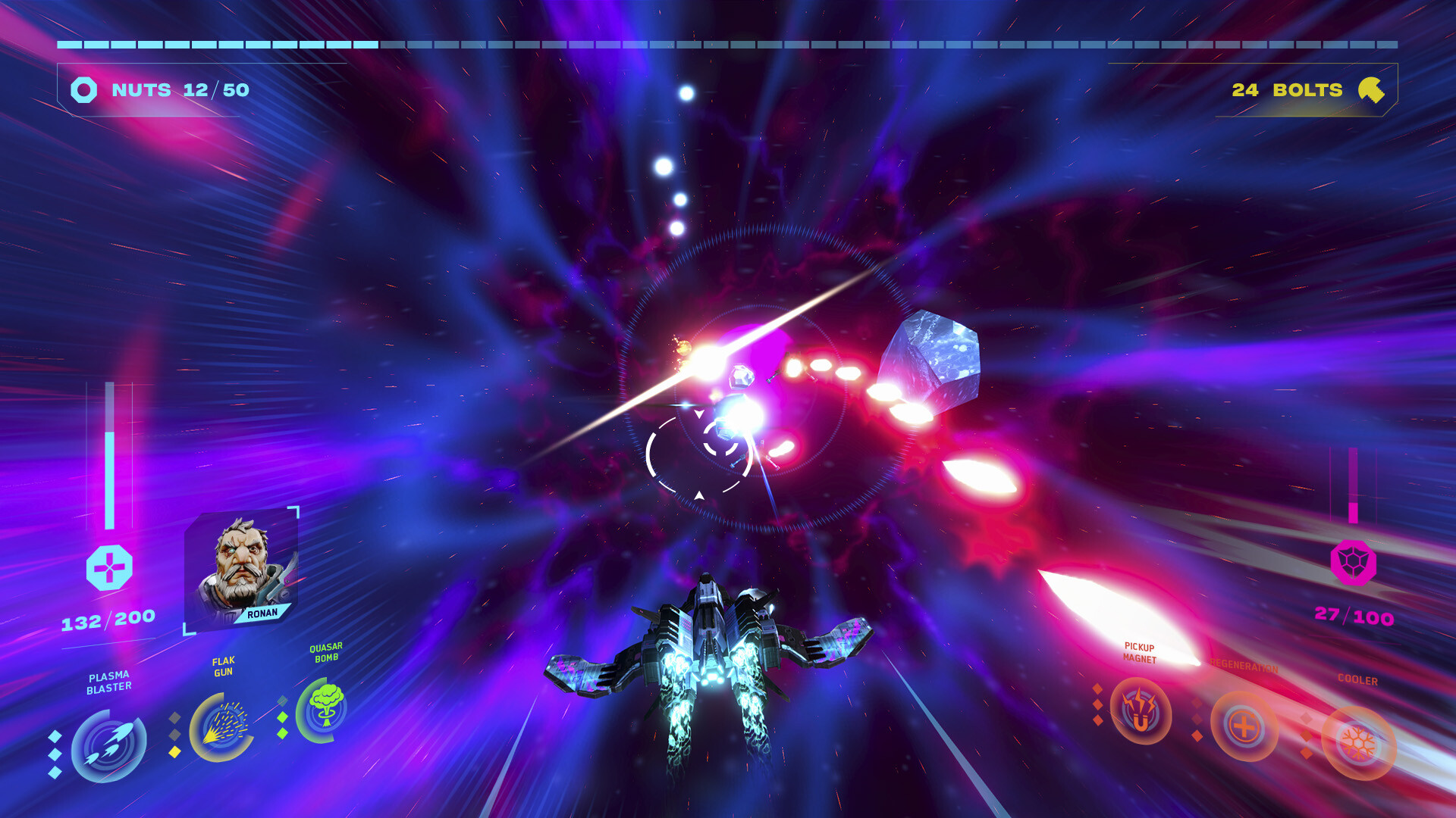 Ronan Rage: The Rugged Space Chaseのスクリーンショット 1