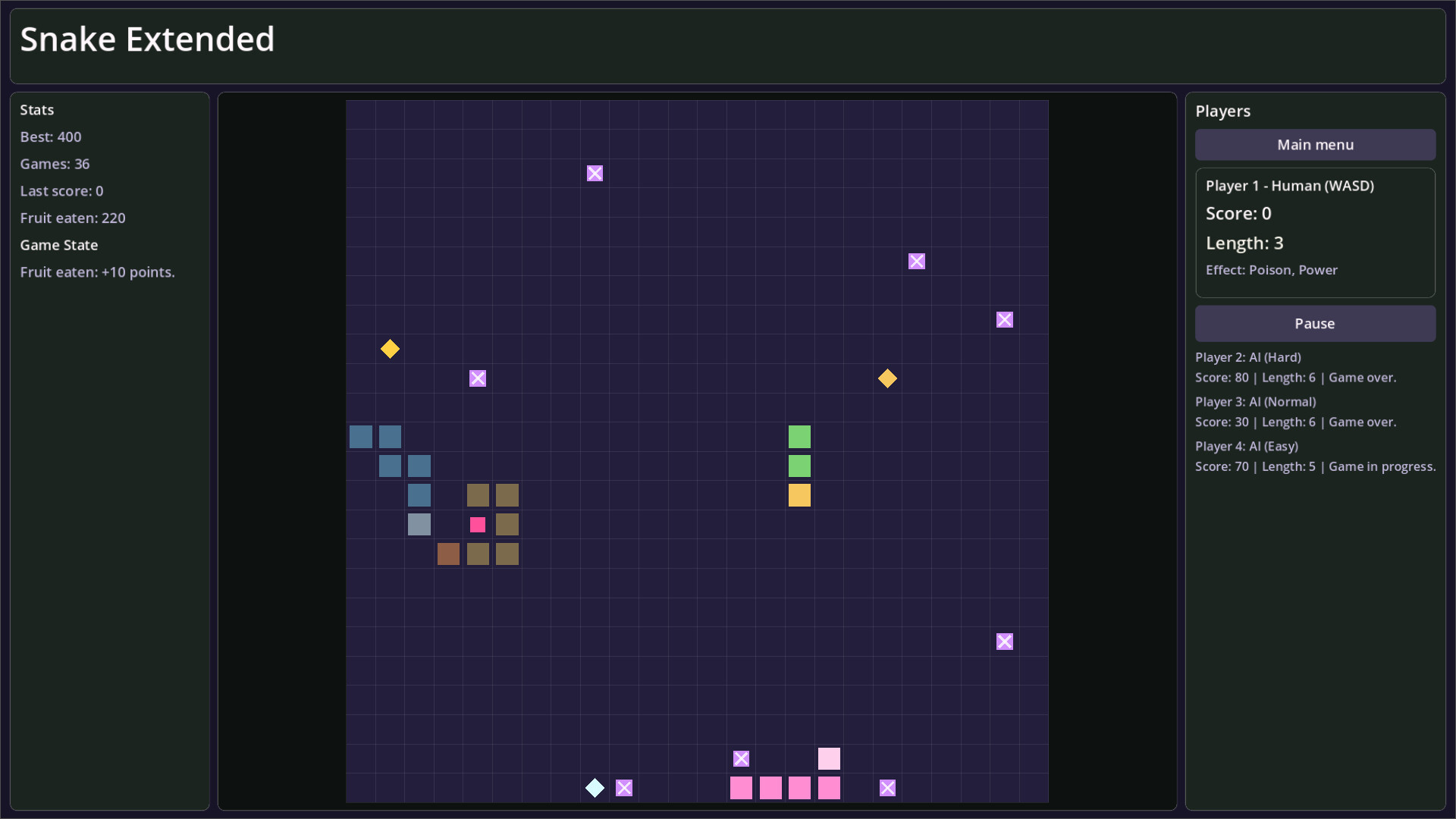 Snake Extended screenshot 5