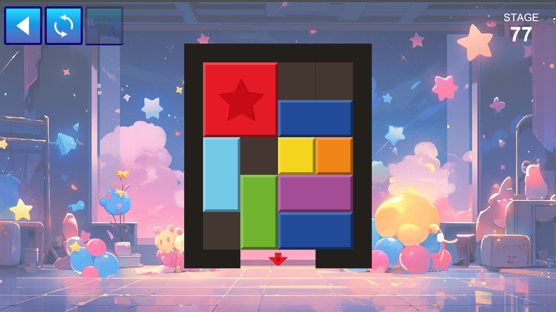 SLIDE BLOCKS ～ブロックをゴールに運ぼう！～ screenshot 4