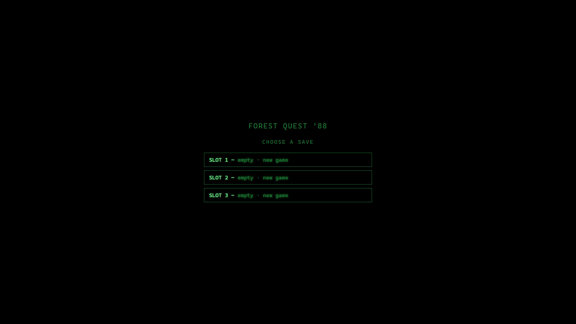 Forest Quest 88のスクリーンショット 1