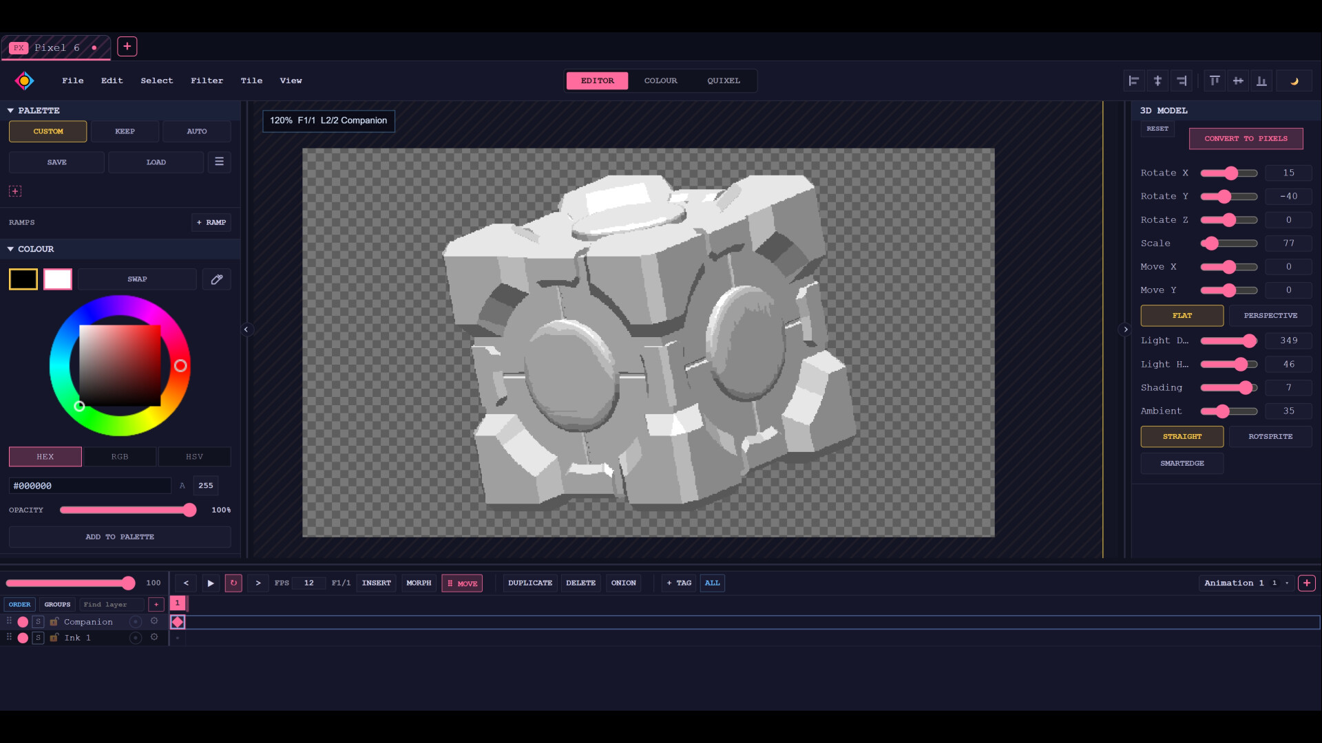 Pixel Motion Studio screenshot 2