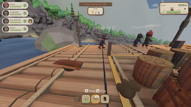 Иллюстрация из описания игры Rapid Raccoons
