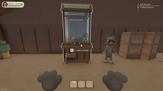 Иллюстрация из описания игры Rapid Raccoons