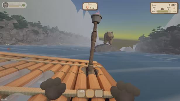 Иллюстрация из описания игры Rapid Raccoons