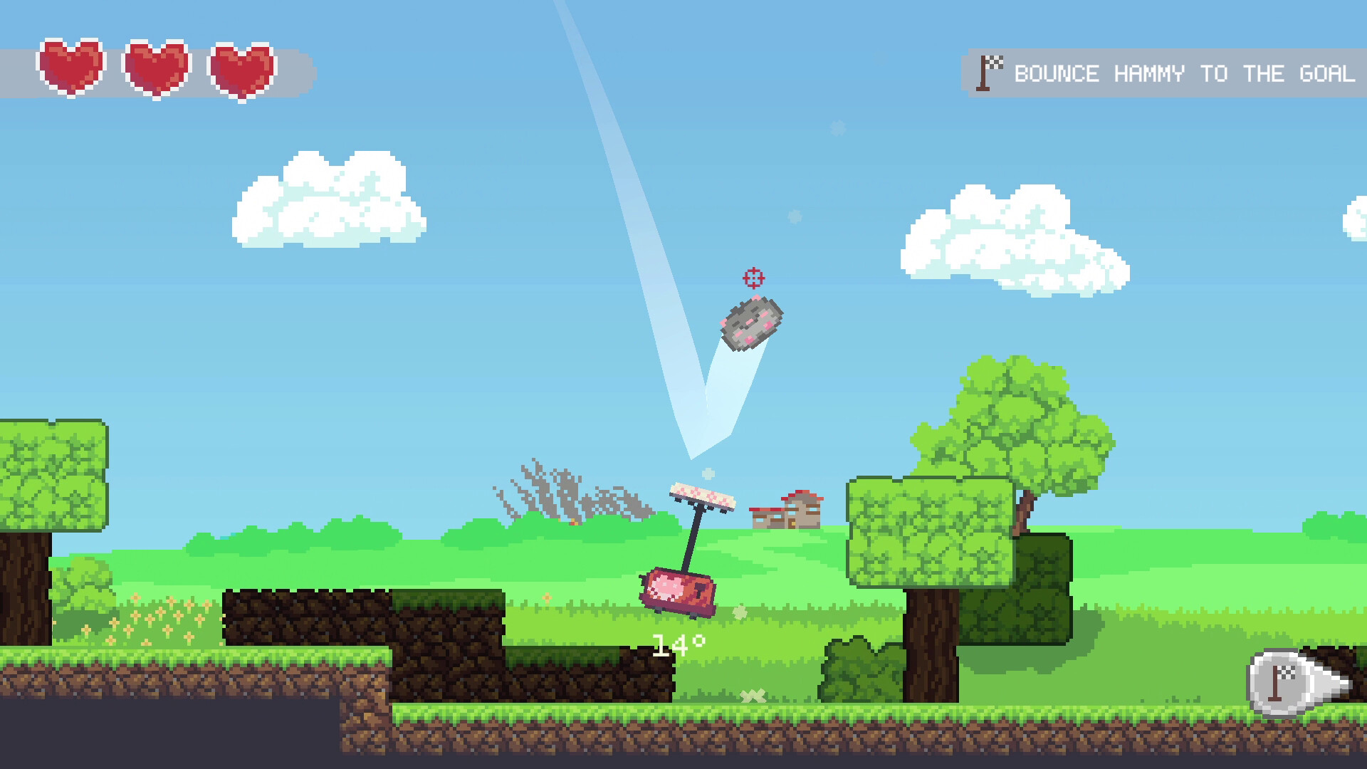 Bouncy Hammy screenshot 2