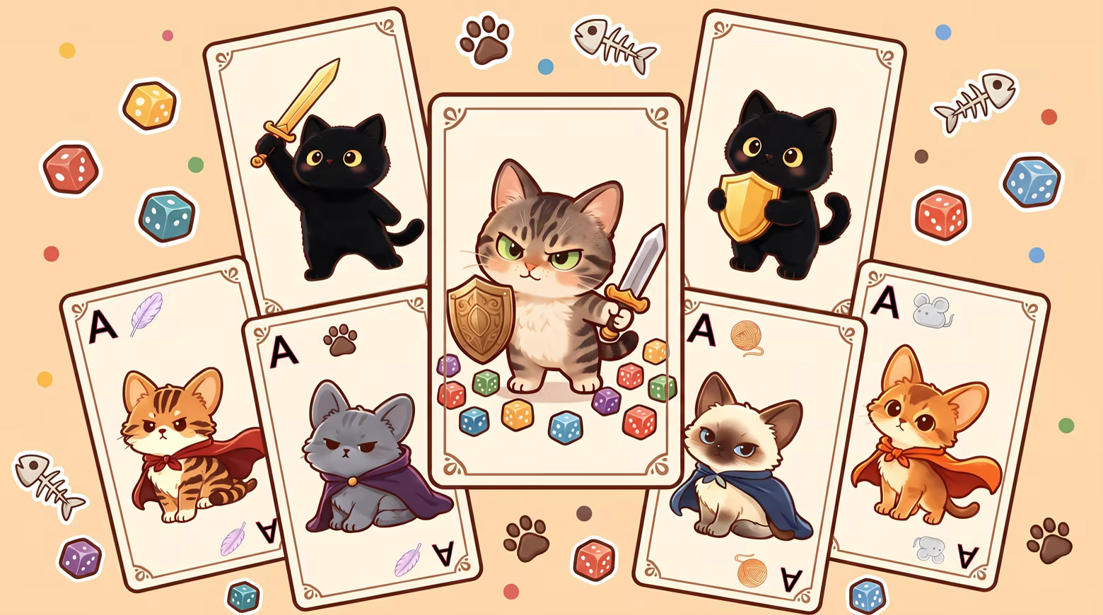 Иллюстрация из описания игры 赌狗牌