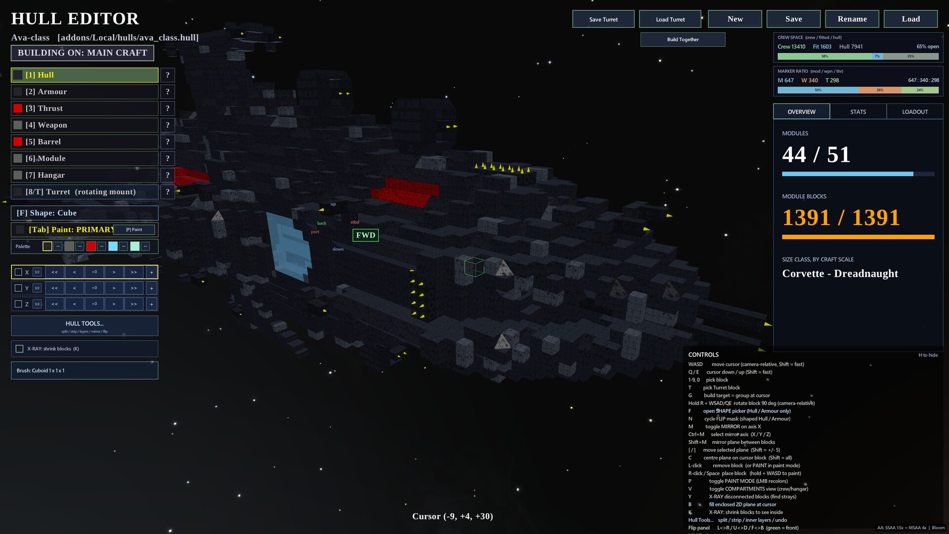 Neural Spaceship Sandbox