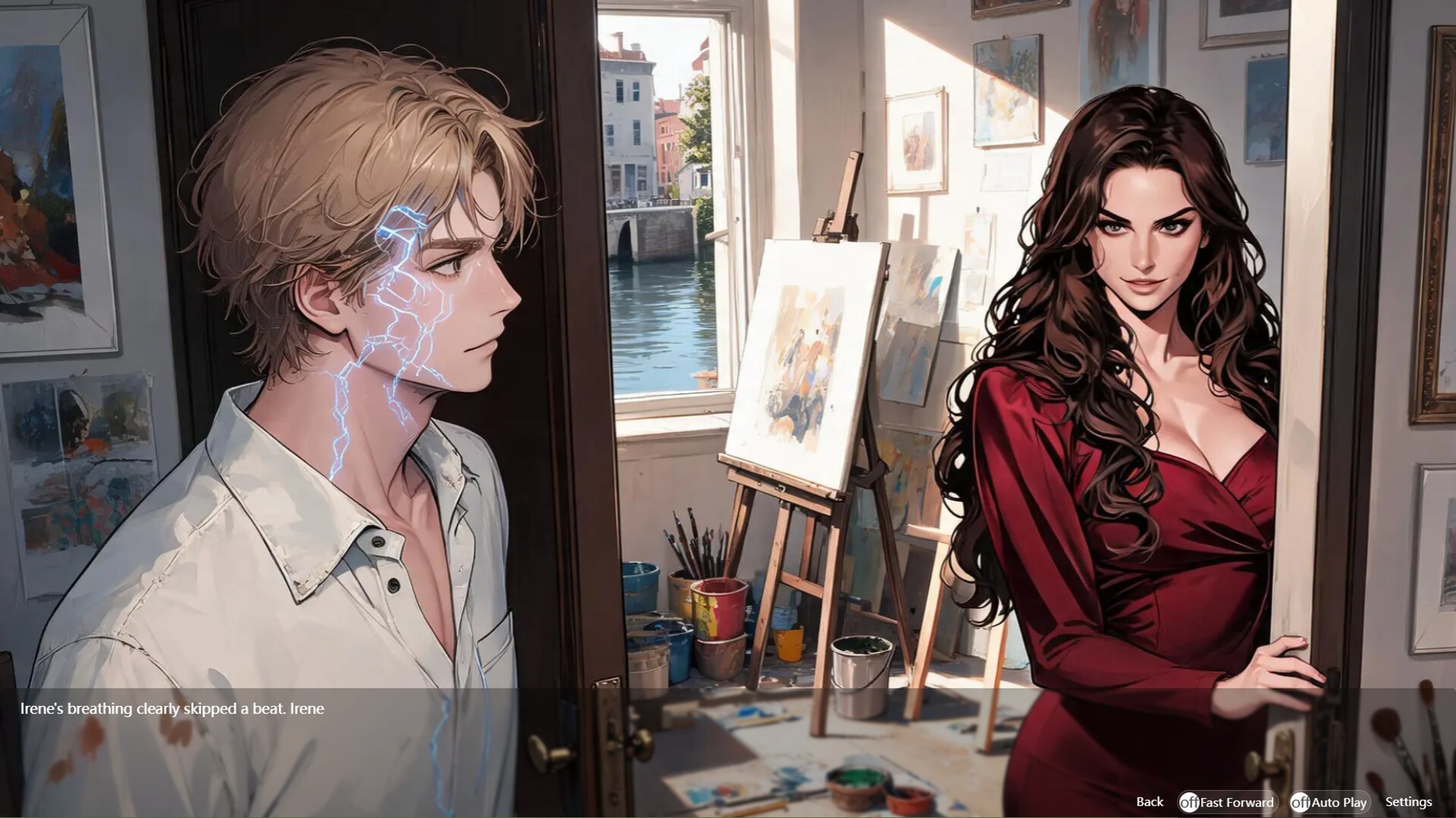 Gorgeous Art Tutor Submits to Me screenshot 8