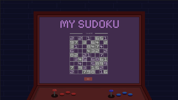 My Sudoku cheat table screenshot