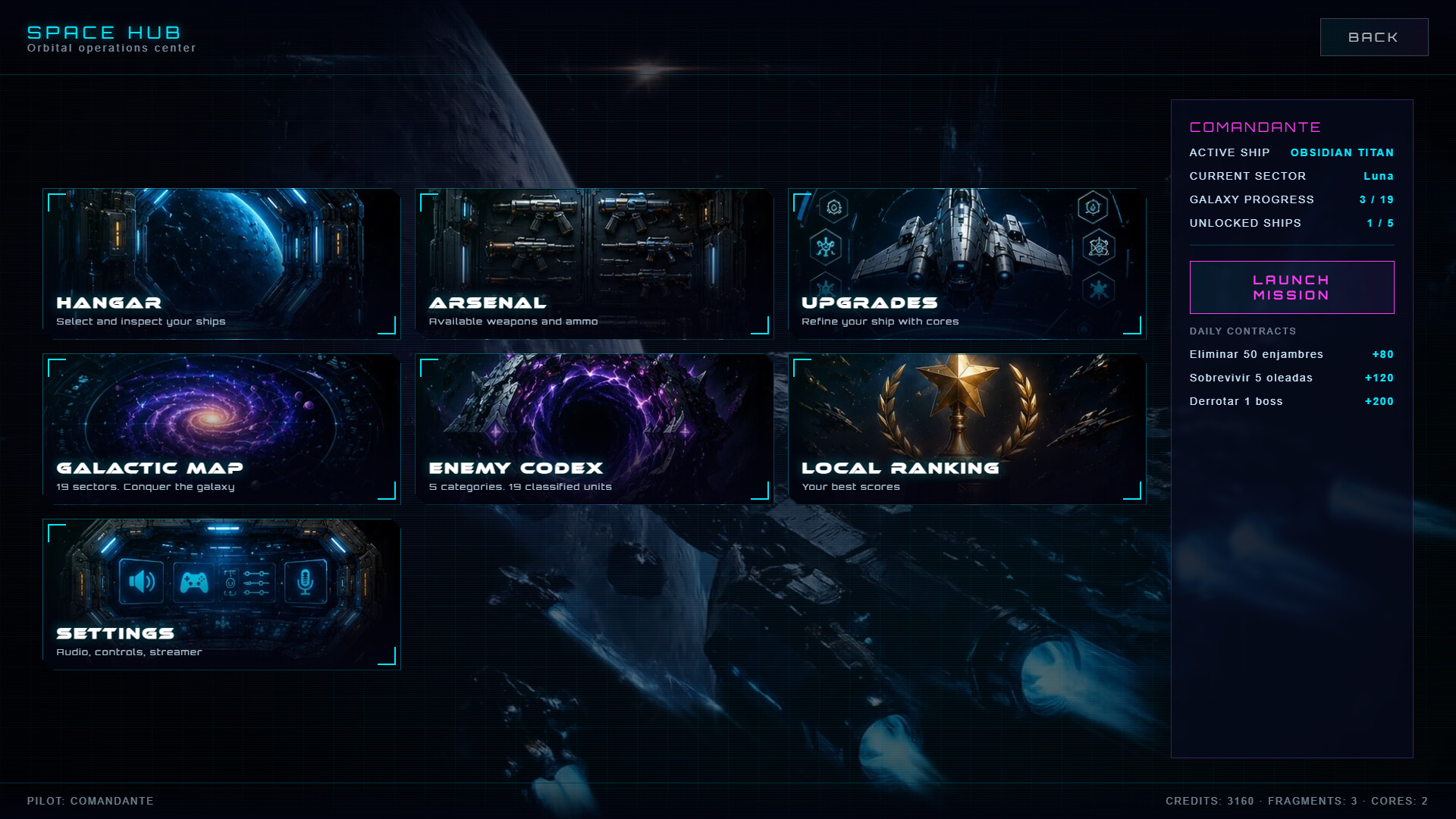 Void Swarm screenshot 1
