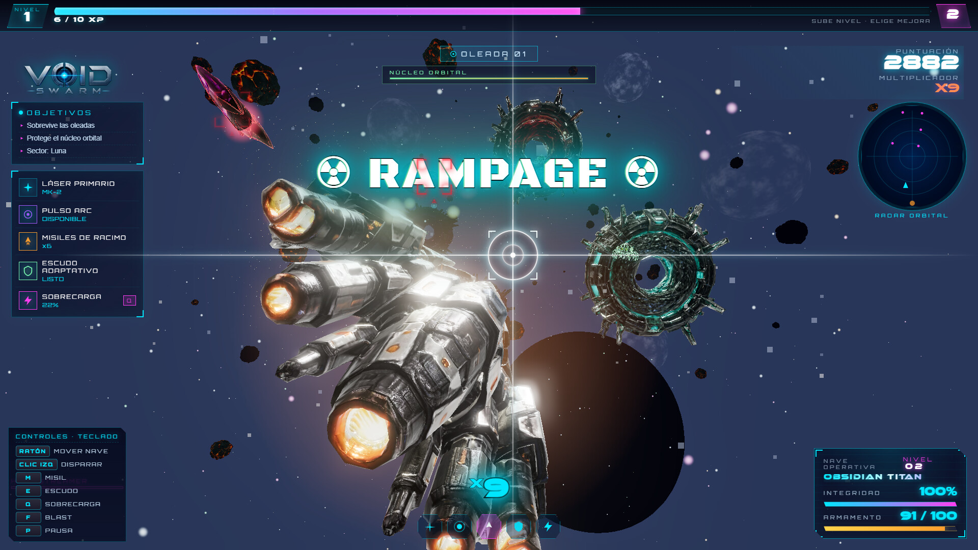 Void Swarm screenshot 4