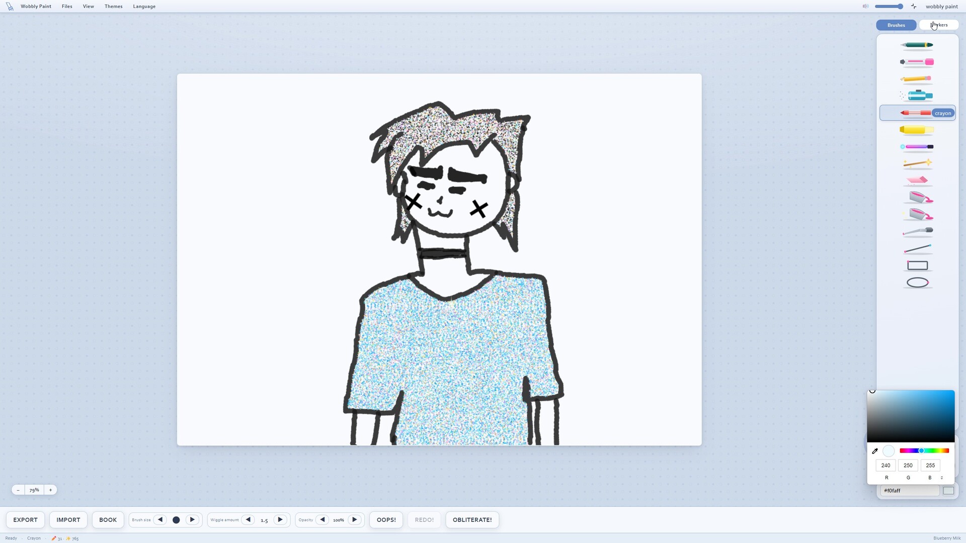 Wobbly Paint: Animated Art screenshot 4