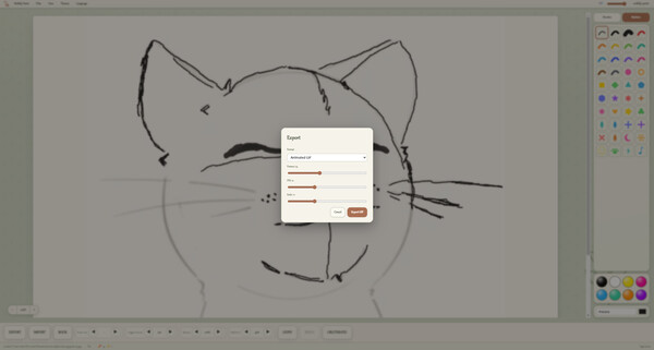 Скриншот 9 из Wobbly Paint: Animated Art