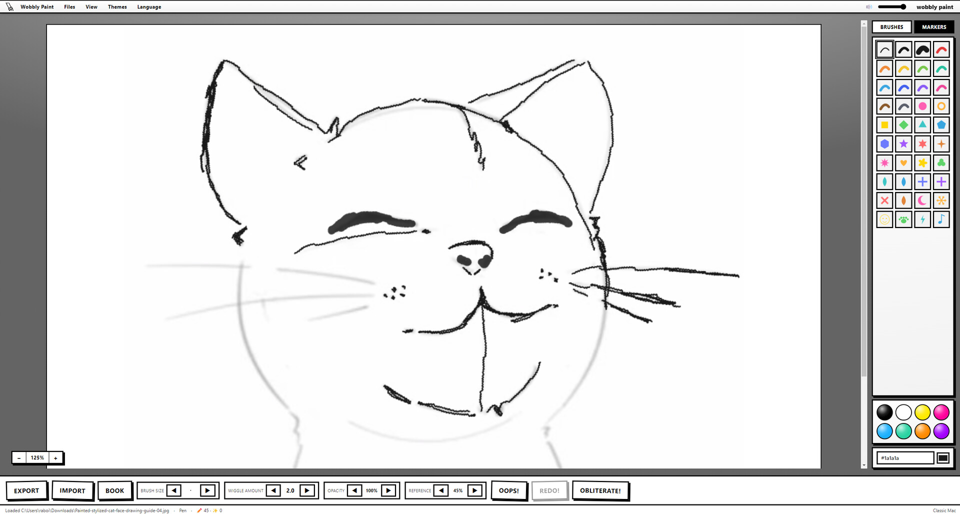 Wobbly Paint: Animated Art screenshot 1