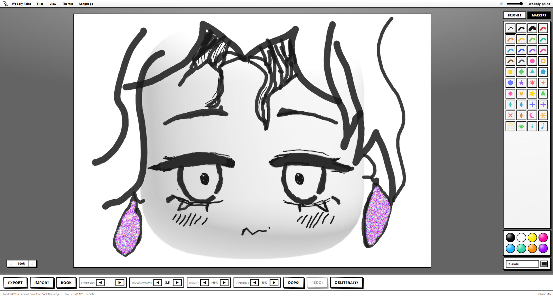 Wobbly Paint: Animated Art screenshot 7