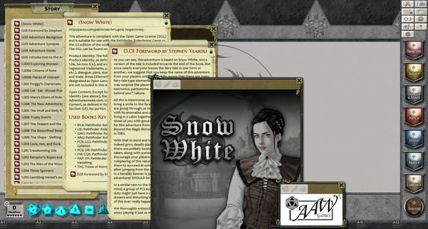 Fantasy Grounds - Snow White (PFRPG)