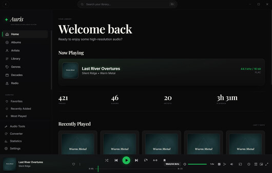Auris screenshot 1