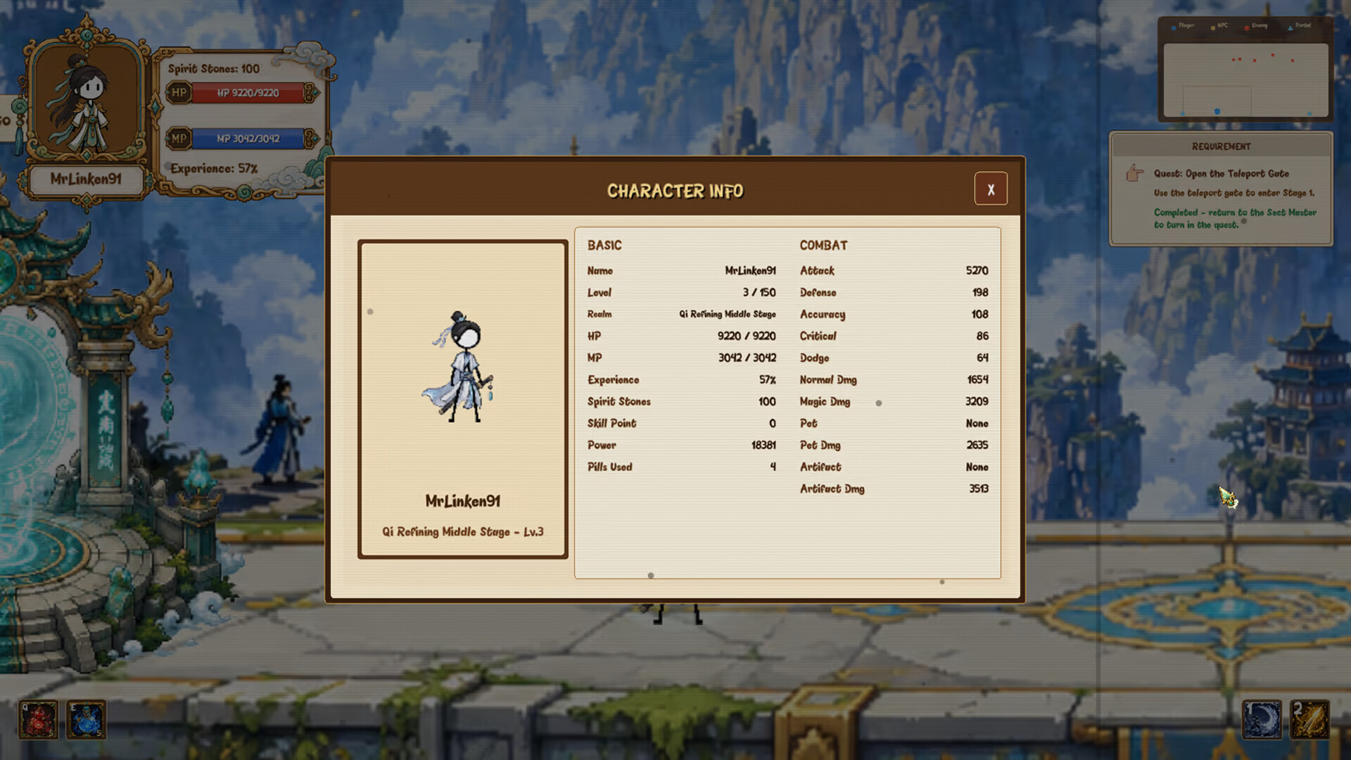 Stickman Cultivating Immortality screenshot 1