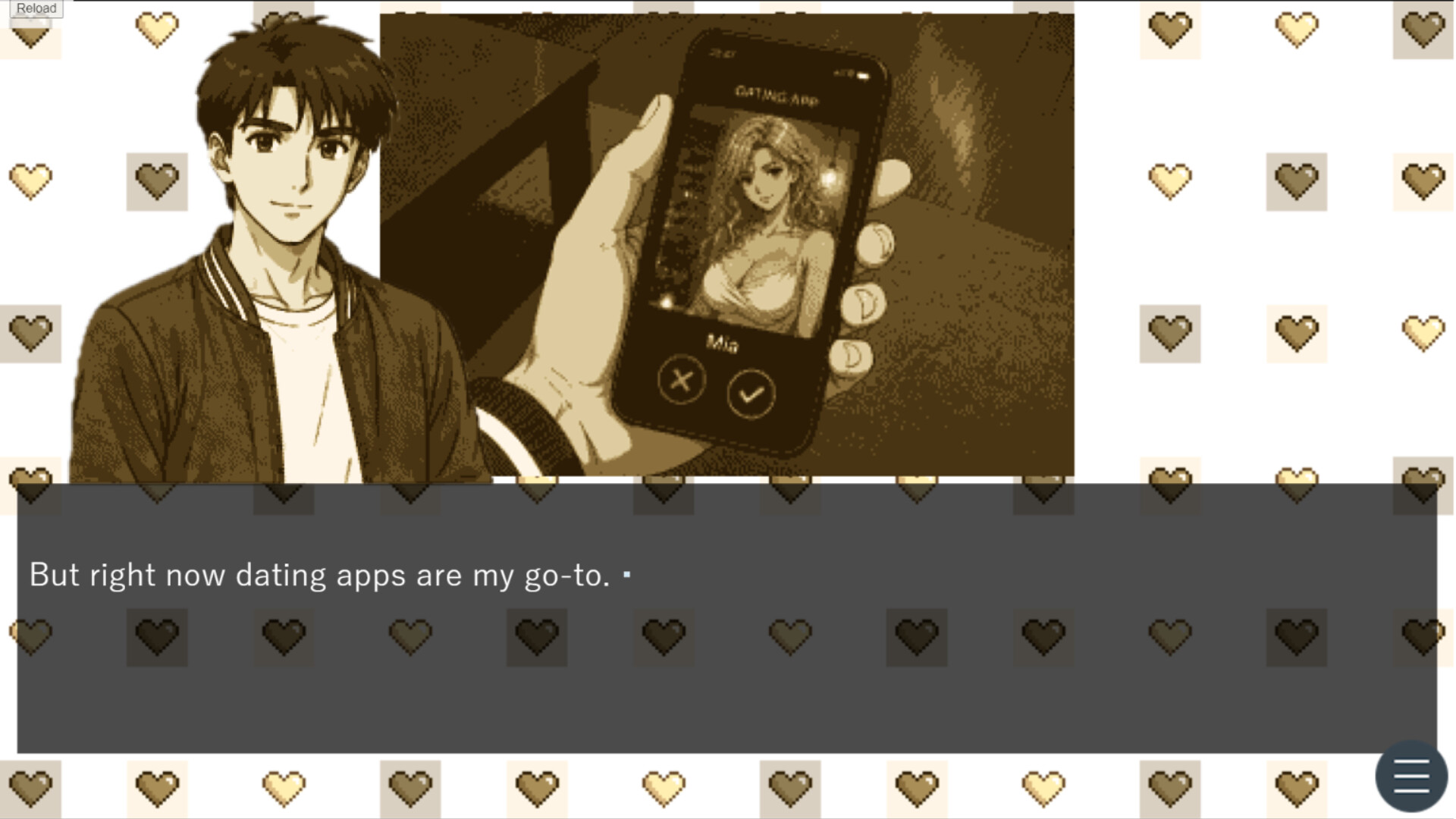 A Short & Simple Pixel Love Story screenshot 1