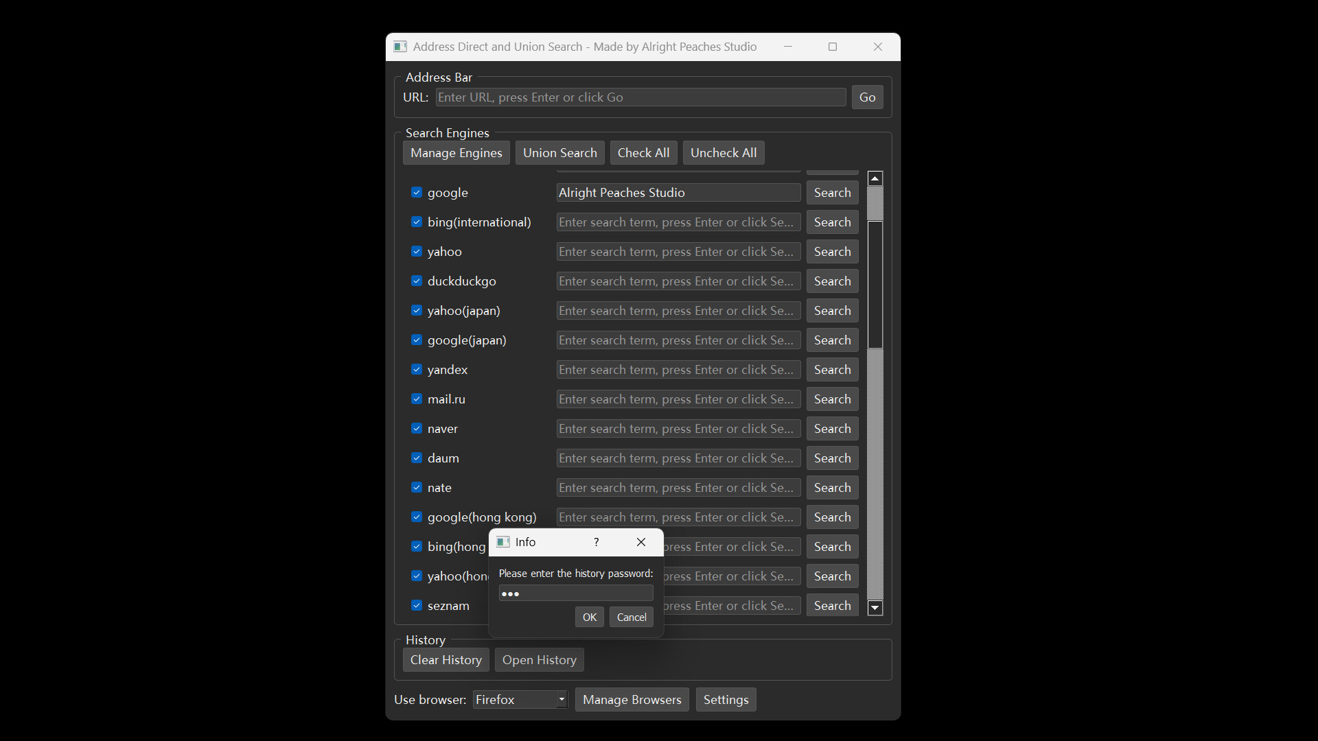 Address Direct and Union Search screenshot 6