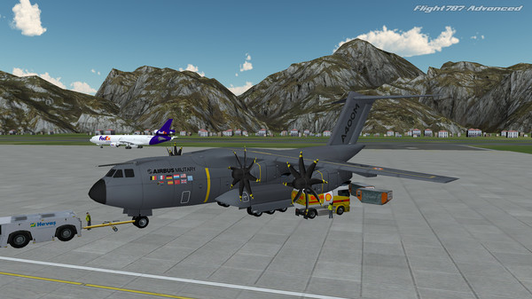 Screenshot z Flight 787 - Advanced