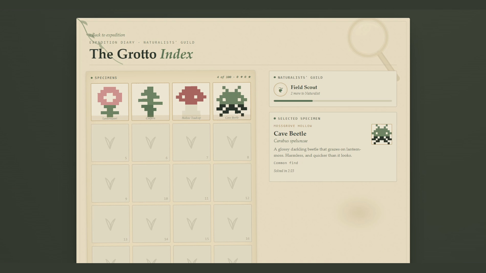 The Grotto Index — gameplay screenshot 4
