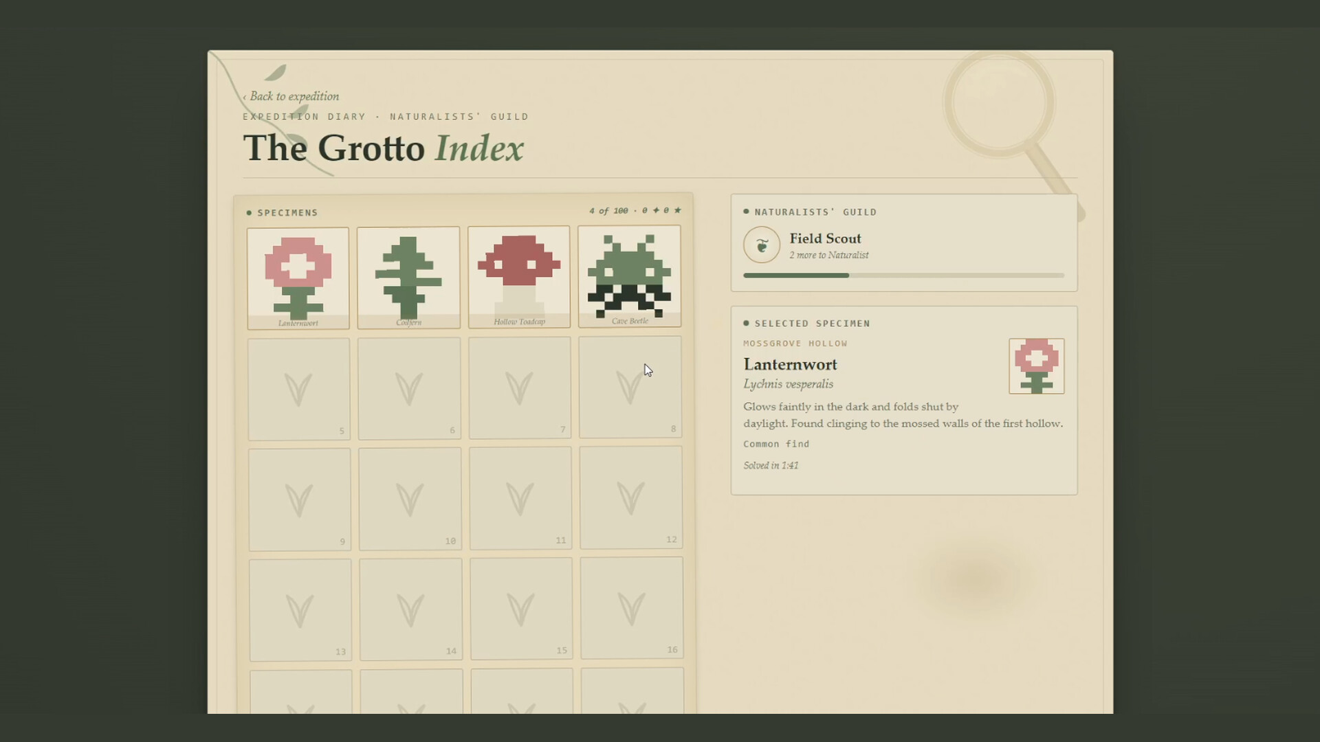 The Grotto Index — gameplay screenshot 3