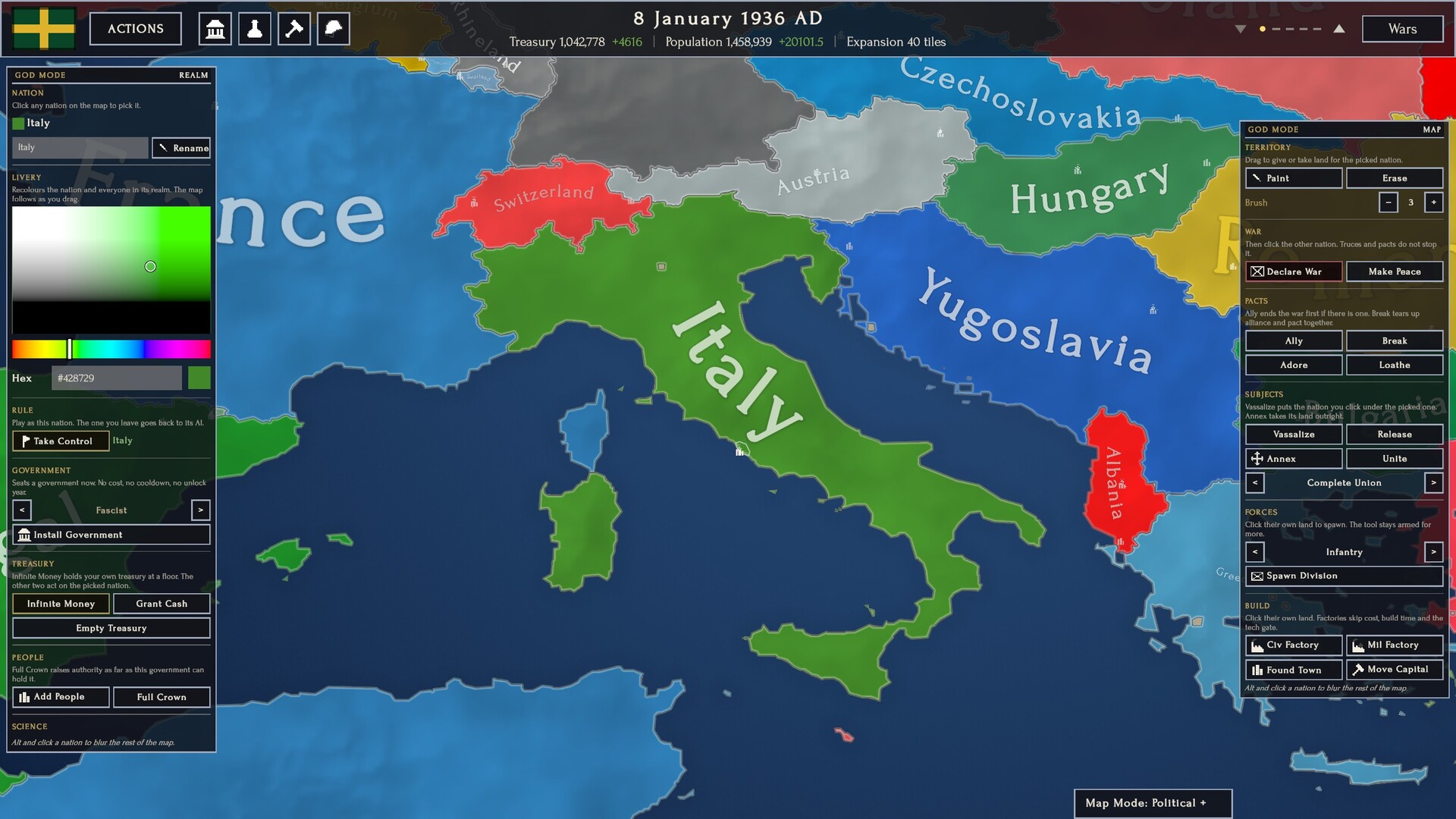 Civitas: World Simulator screenshot 6