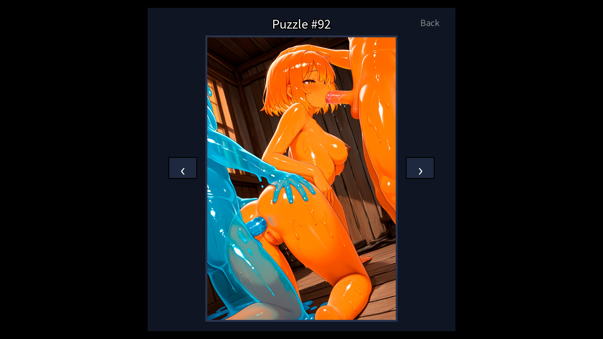 My Slime Waifu: Hentai Puzzle screenshot 1