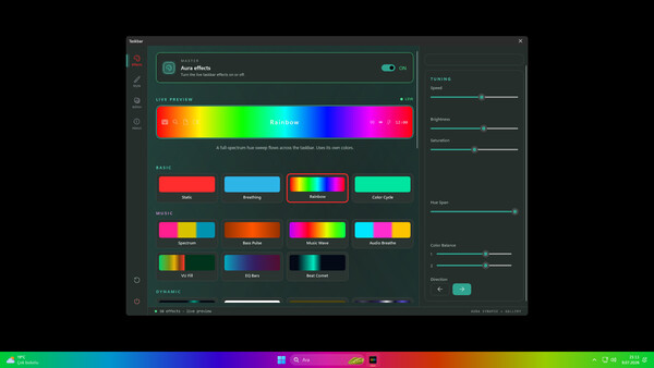Taskbar screenshot 4