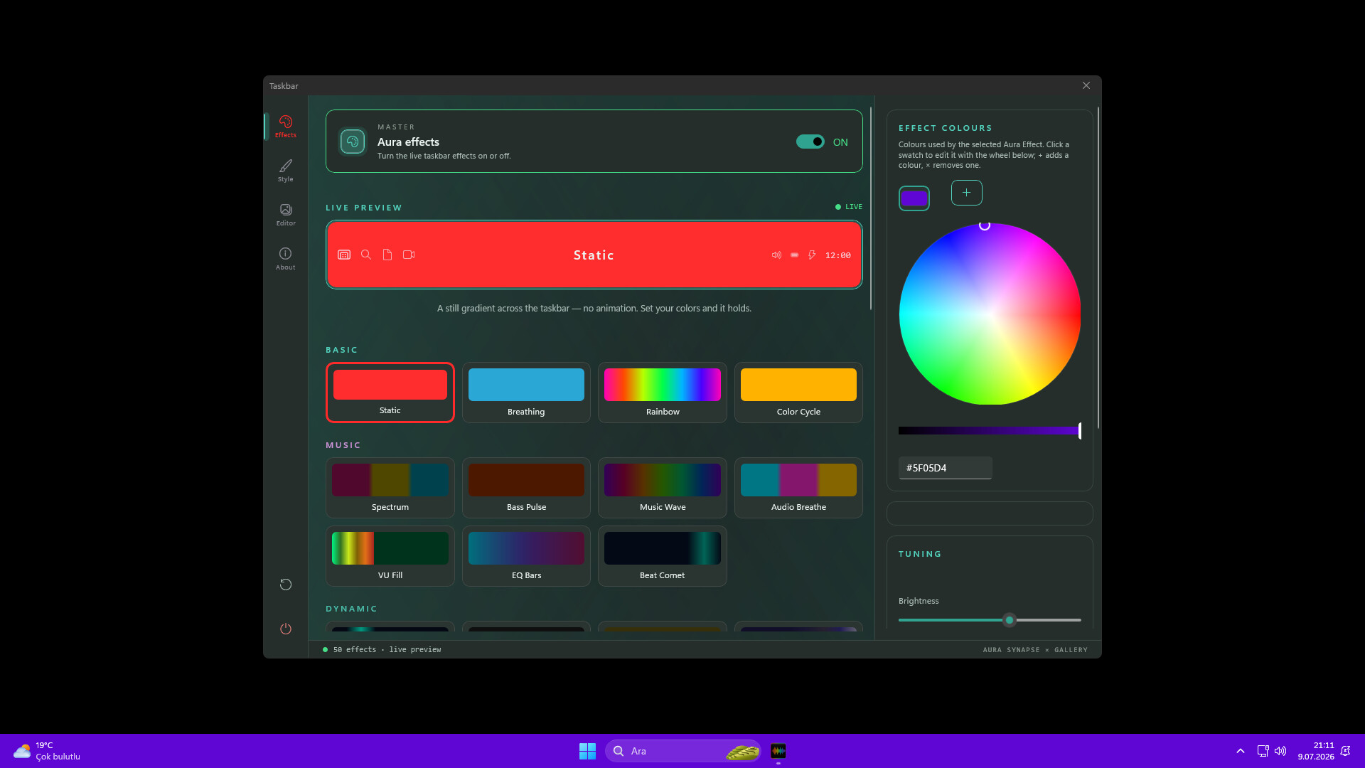 Taskbar screenshot 1