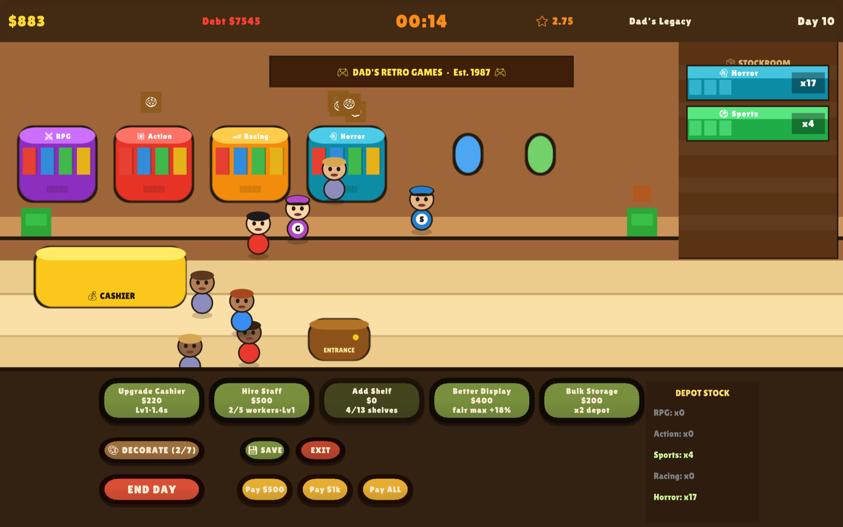 Save Dad's Shop screenshot 5