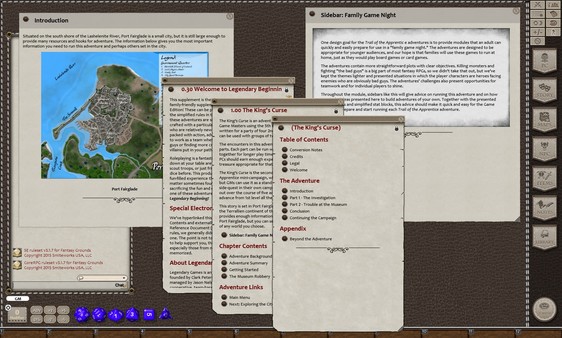 Fantasy Grounds - Trail of the apprentice: The King's Curse