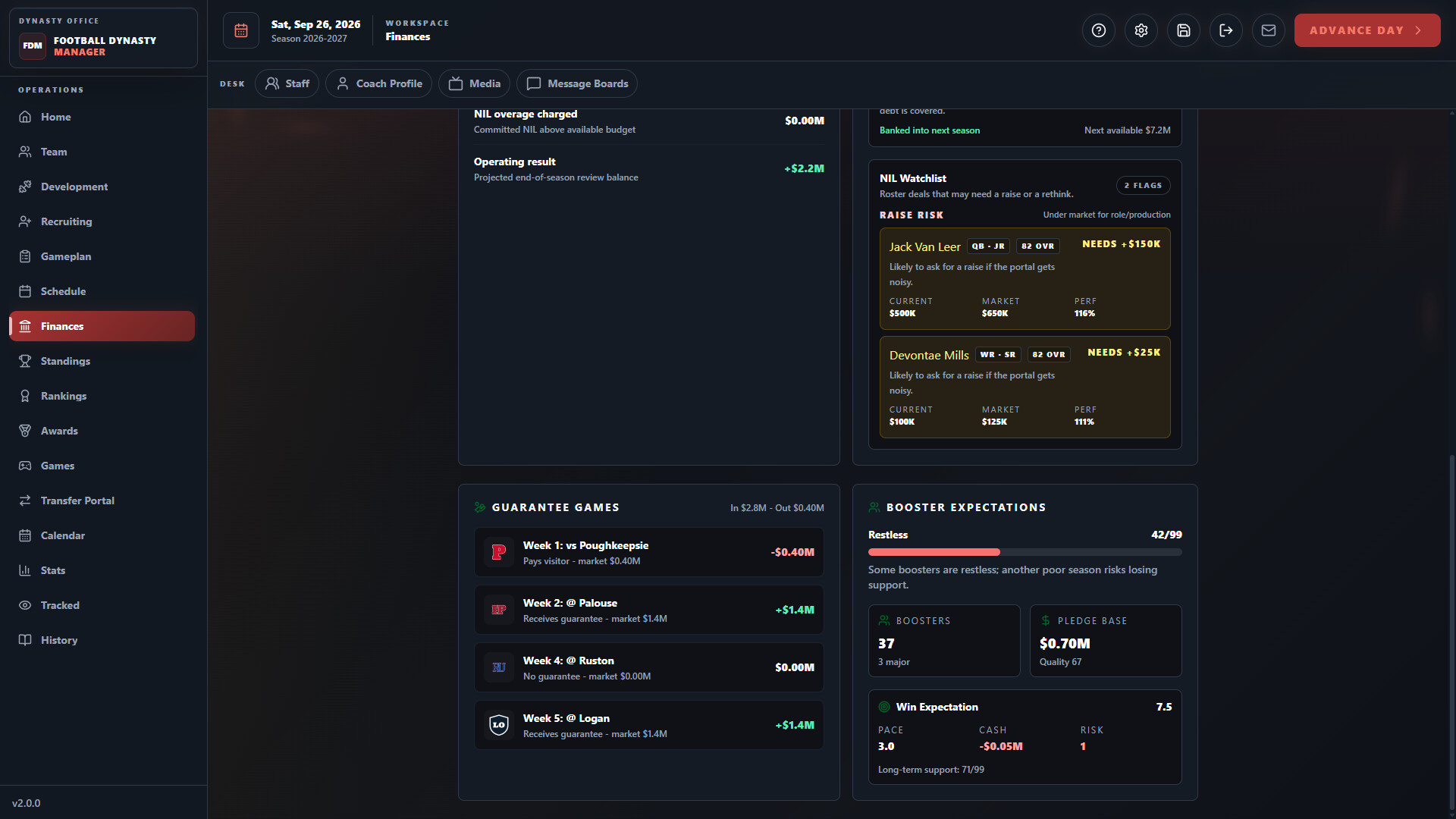 Football Dynasty Manager screenshot #11