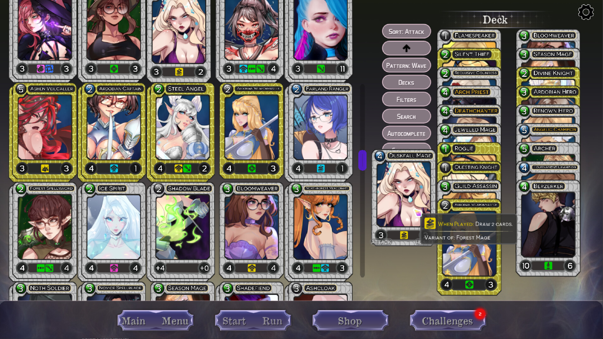 Maiden Cards