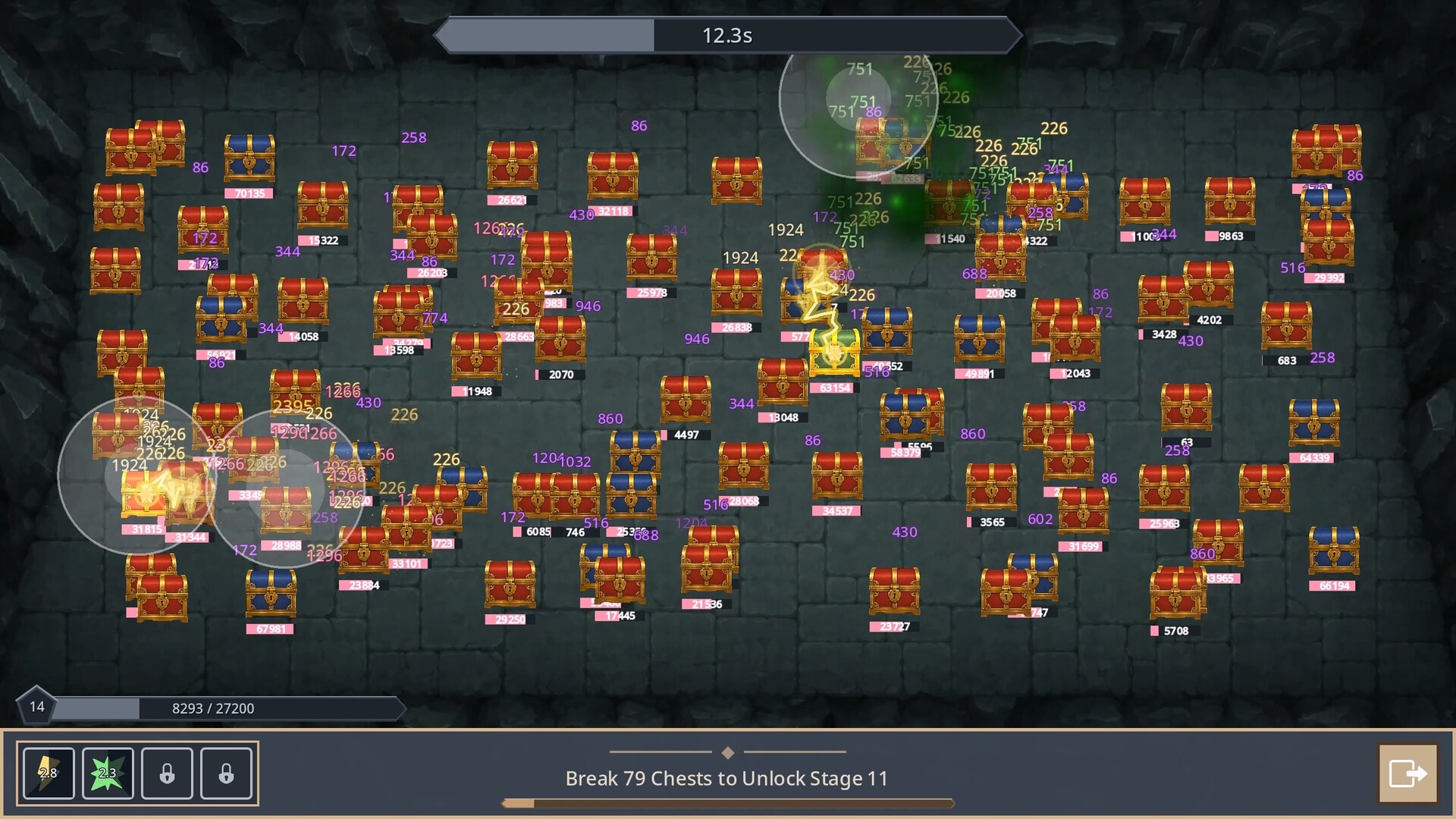 Chest Looter: Cardimonsta Collectionのスクリーンショット 1