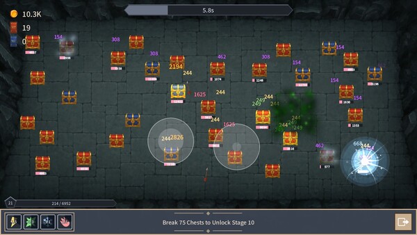 Скриншот 1 из игры Chest Looter: Monster Card Collection