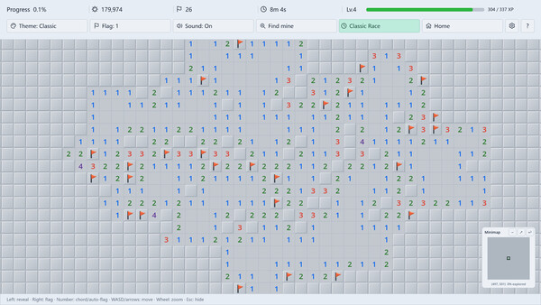 Infinite Minesweeper Simulator screenshot 2