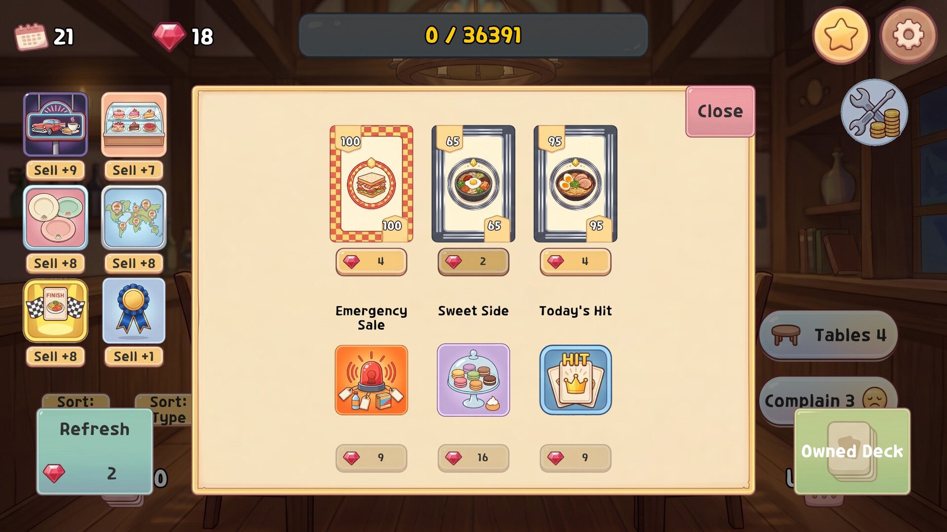 Shuffle Bistro screenshot 2