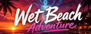 Wet beach adventure