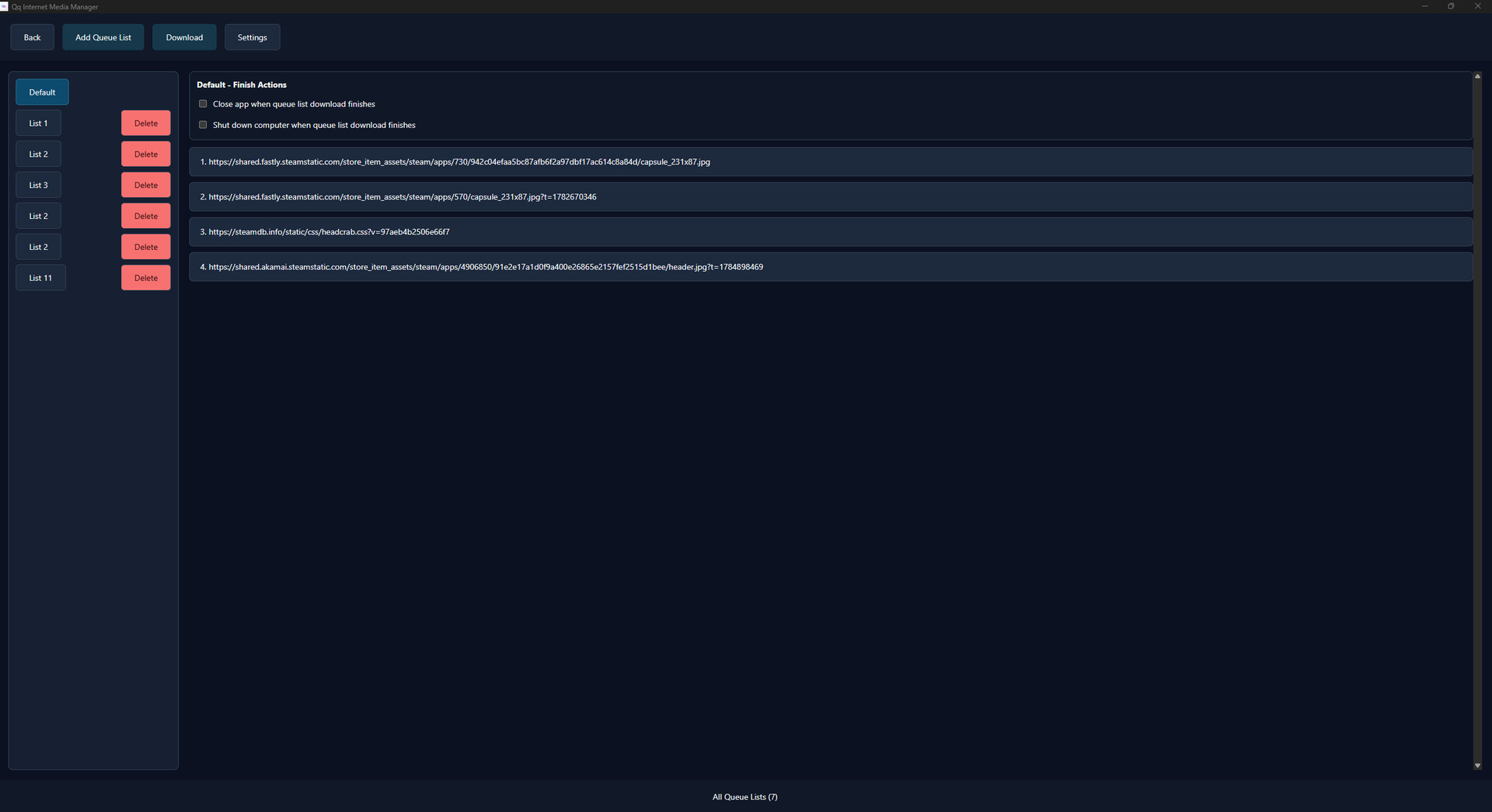 Qq Internet Media Manager screenshot 3