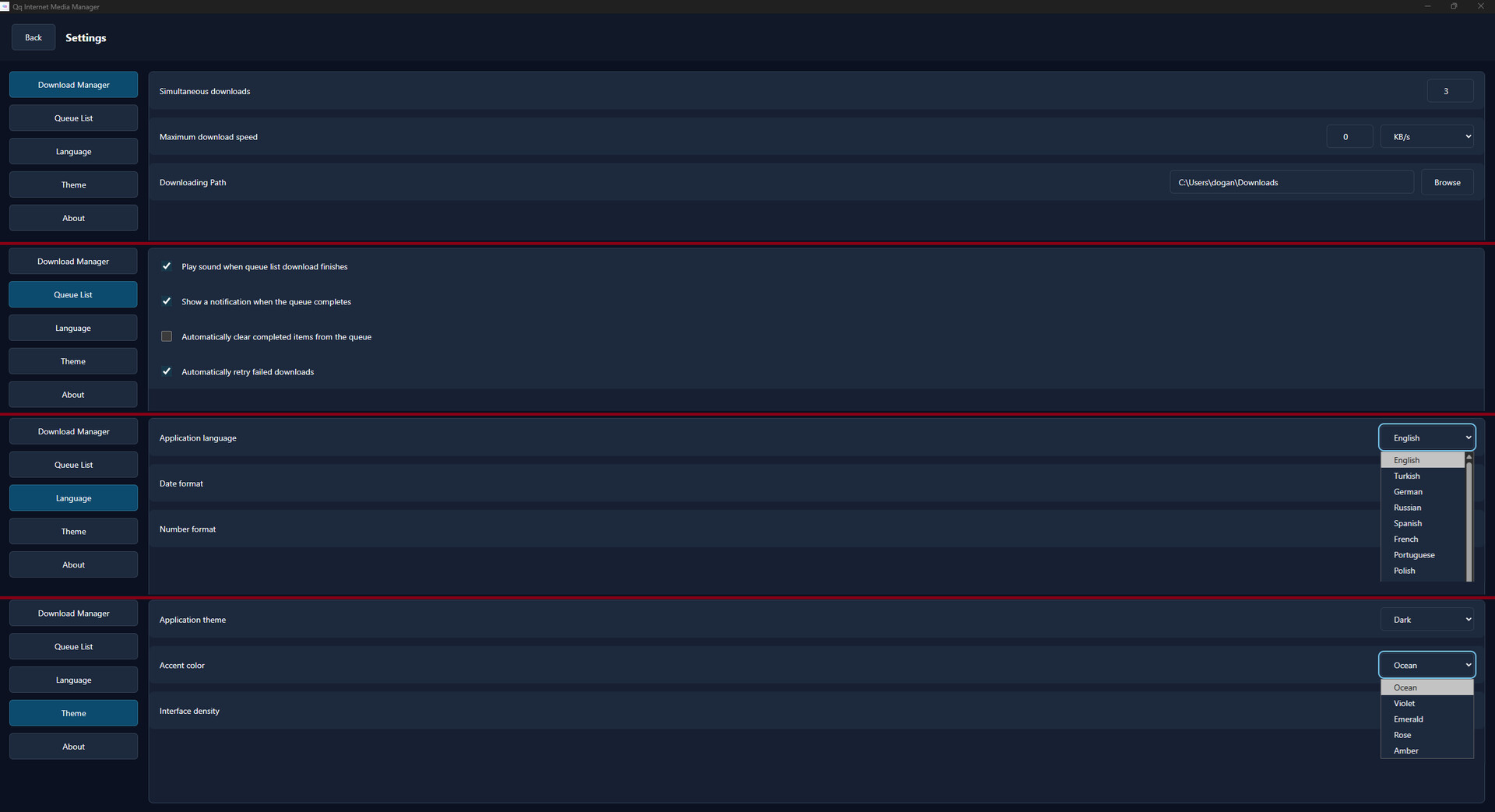 Qq Internet Media Manager screenshot 5