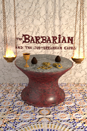 The Barbarian and the Subterranean Caves cover art