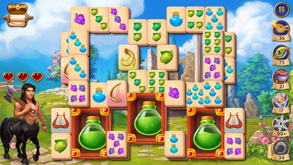 Emperor of Mahjong: 마작 패의 짝을 맞춰 도시를 건설하세요! 스크린샷 3