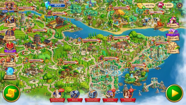 Emperor of Mahjong: Match Mahjong Tiles, Build Your City! screenshot 2