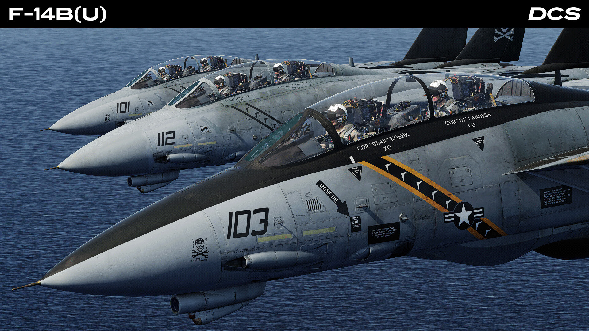 Скриншот DCS: F-14B(U) by Heatblur Simulations — кадр 2