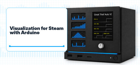 Arte de Visualization for Steam with Arduino