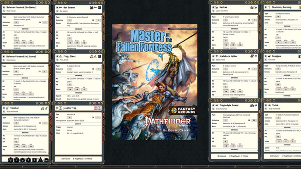 Fantasy Grounds - Pathfinder RPG - Pathfinder Module: Master of the Fallen Fortress screenshot 3