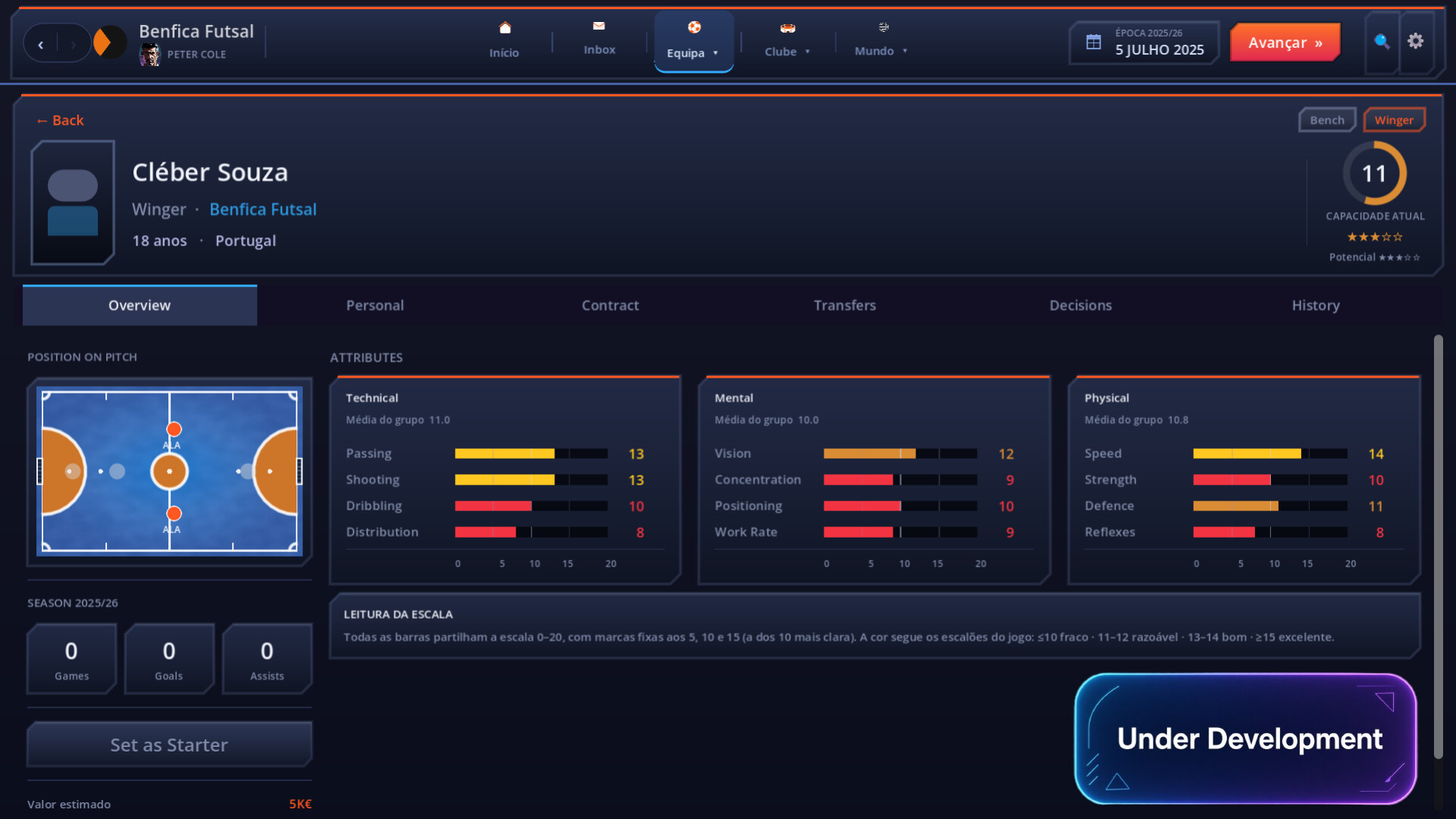 Ultimate Futsal Manager screenshot #7
