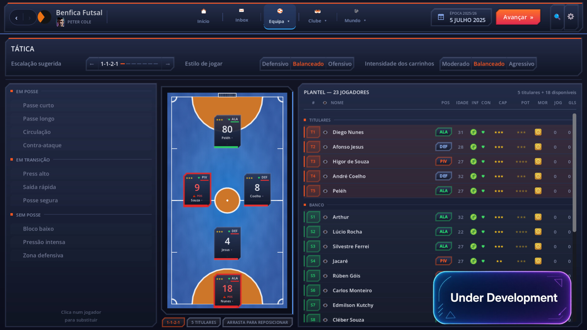 Ultimate Futsal Manager screenshot #6